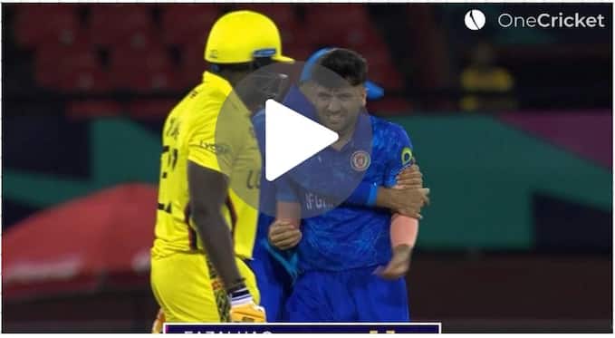 [Watch] 'Clueless' Uganda Thrashed By AFG As Farooqi Grabs Maiden Fifer In T20Is